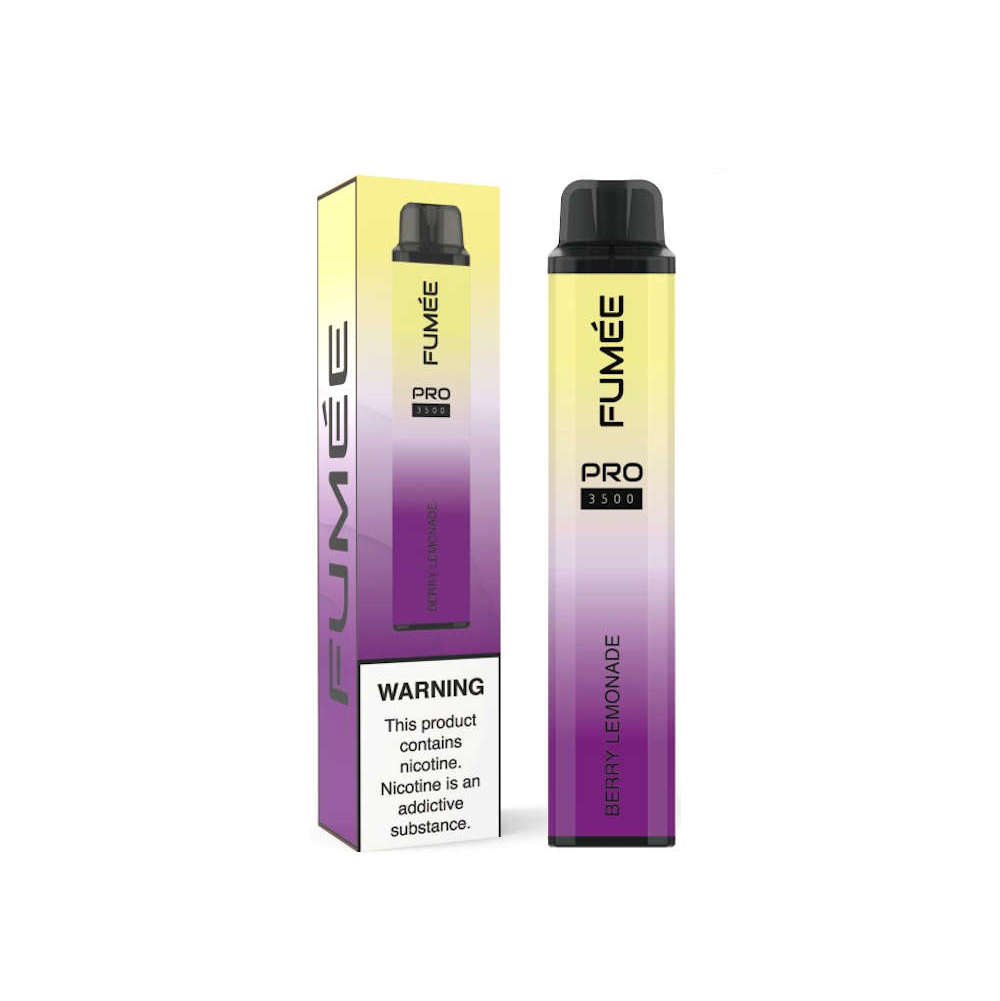 Fumee Pro 3500 Disposable Vape Berry Lemonade Vape Bar Outlet