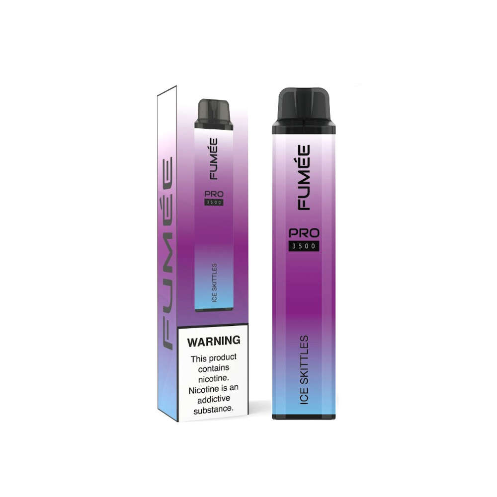 Fumee Pro 3500 Disposable Vape Ice Skittles Vape Bar Outlet