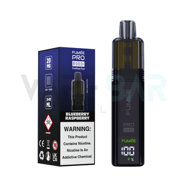 Fumee Pro 8k Blueberry Raspberry