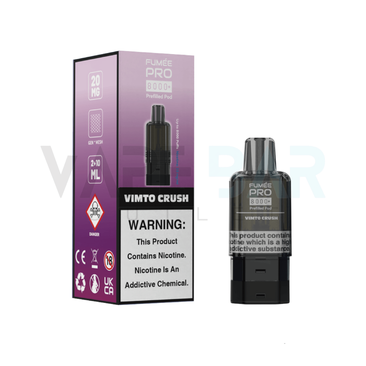 Fumee Pro 8k Refill Vimto Crush