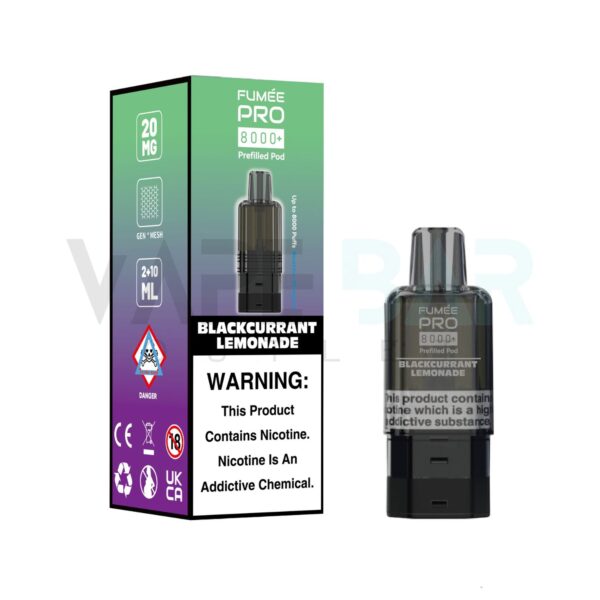 Fumee Pro 8k Blackcurrant Lemonade